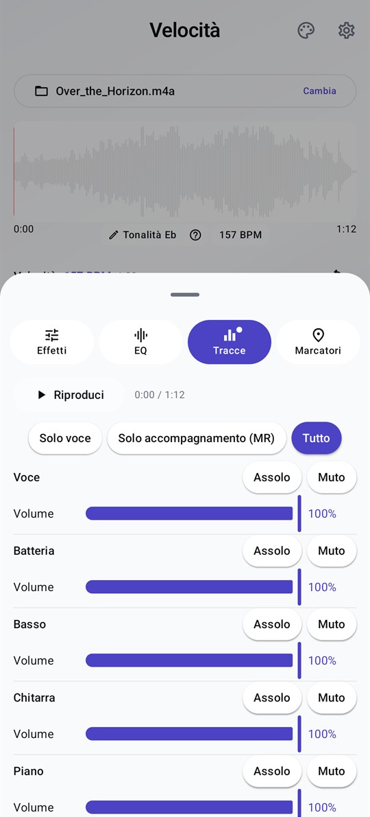 Separazione tracce PluckUp